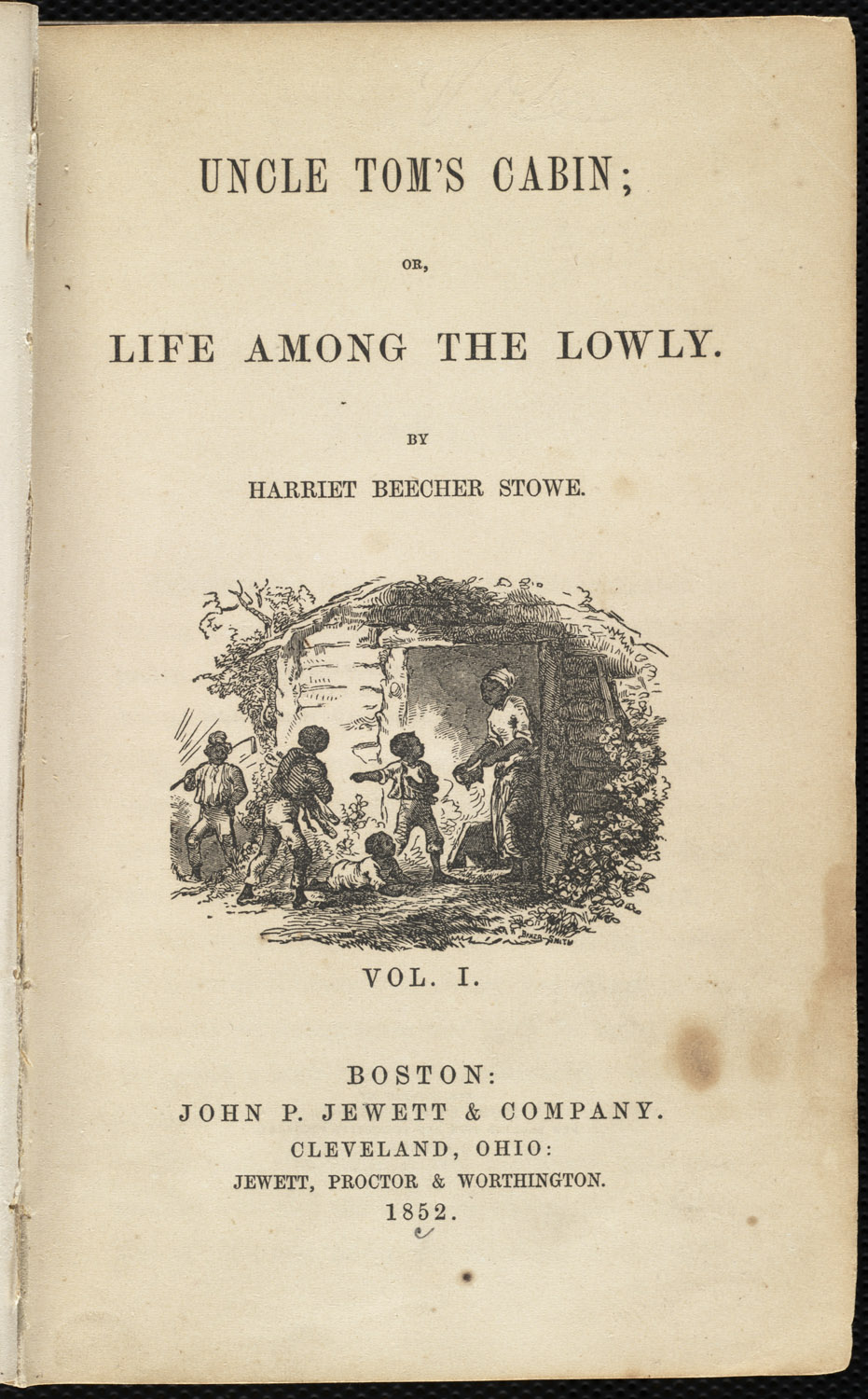  Uncle Tom’s Cabin; or, Life Among the Lowly