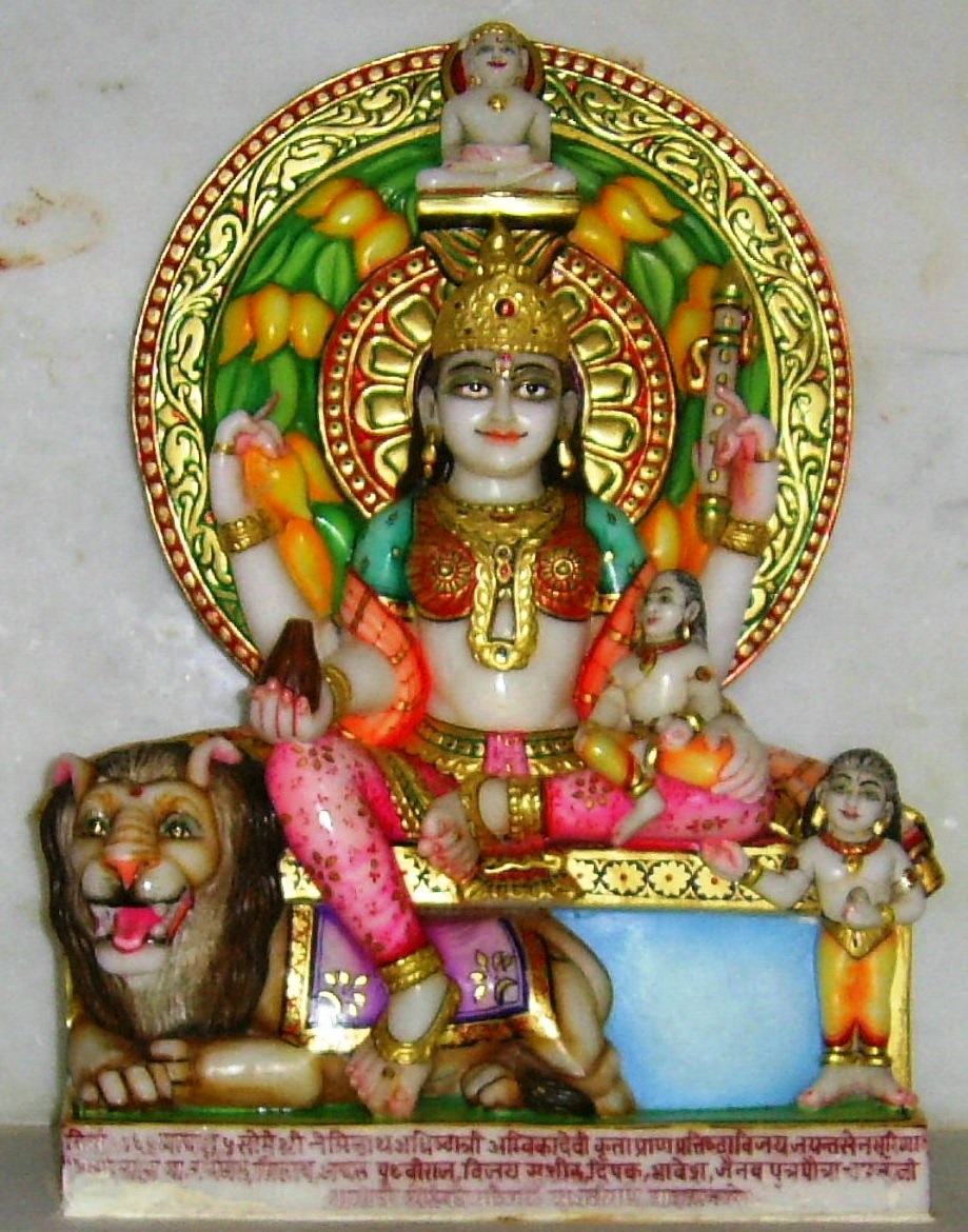 Sri Neminath Adhisthayaka Sri Ambika Devi